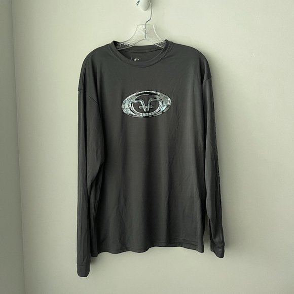 Flying Fisherman Men's Long Sleeve Shirt - Picture 1 of 7